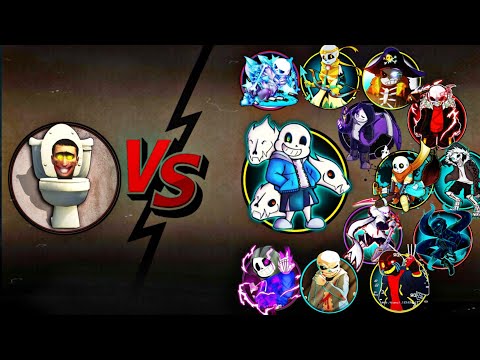 Skibidi Toilet Vs Sans Team | Most Epic Video