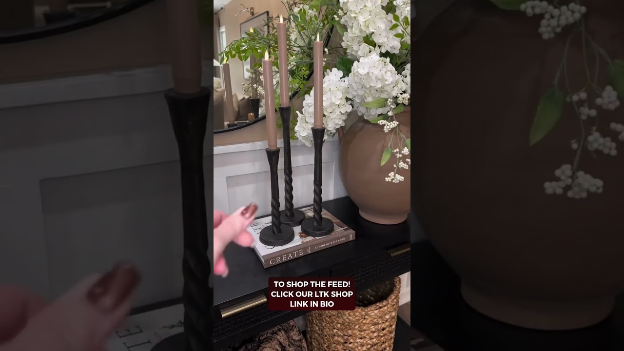 Neutral & Chic Spring Console Table Decor Refresh Ideas!