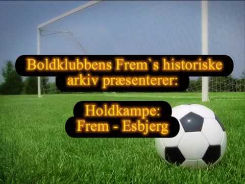 Frem vs Esbjerg - Boldklubben Frem vinder 2. division 1988