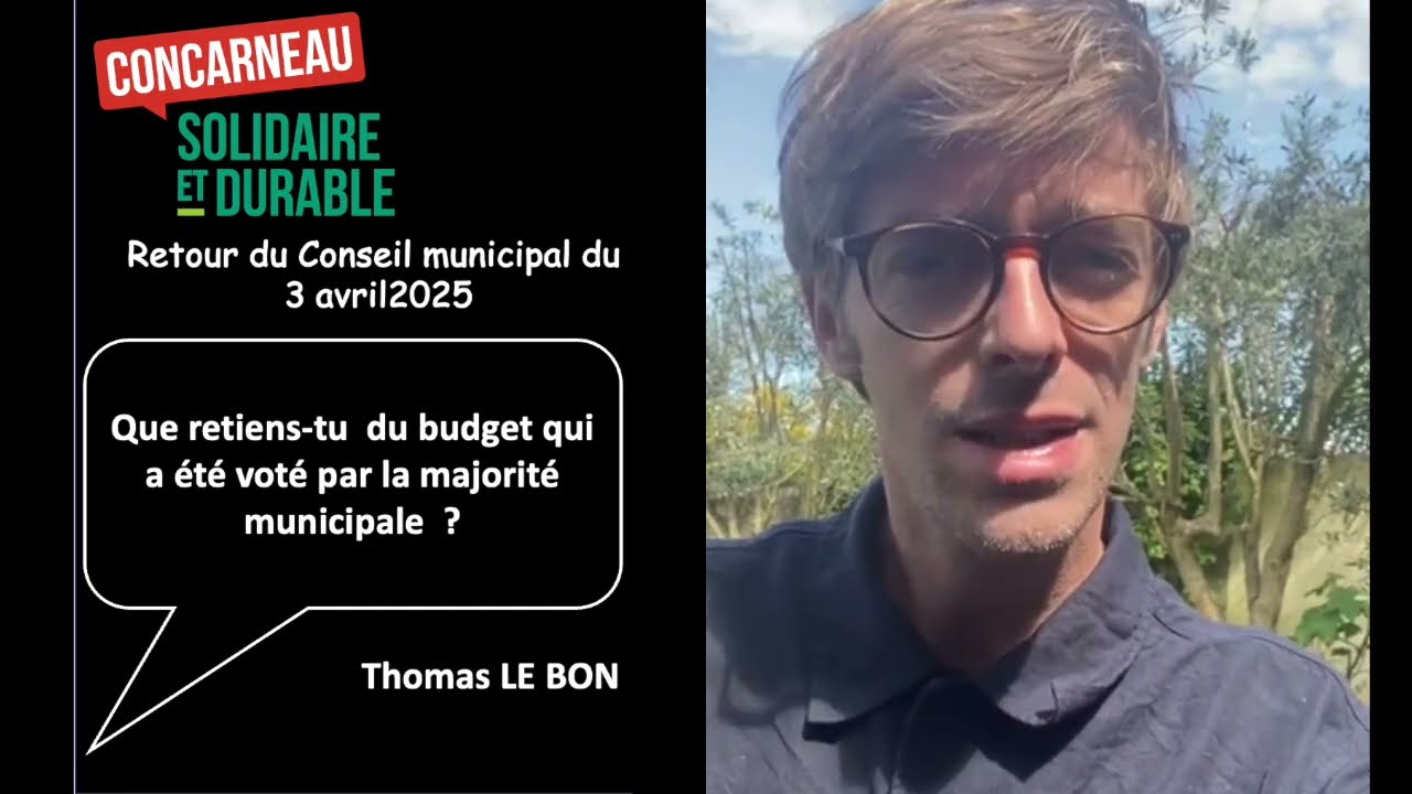 Retour CM 3 avril Thomas Le Bon