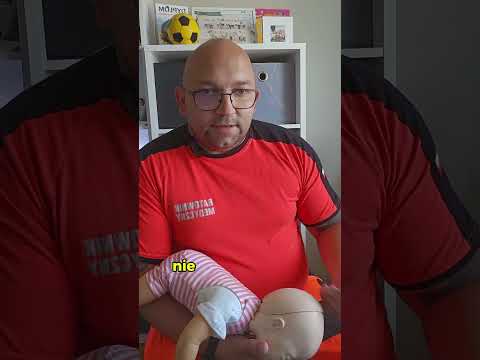Zakrztuszenie niemowlaka. Pierwsza pomoc. #bezpieczeństwo #baby #rodzice #pierwszapomoc
