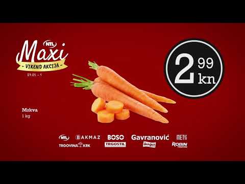MAXI VIKEND AKCIJA 07.01. - 10.01.2021.