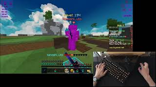 【Minecraft】週刊Hypixel日記♯7 w/ logicool G PRO X(GX-CK:クリッキー)＆logicool G502wl Lightspeed