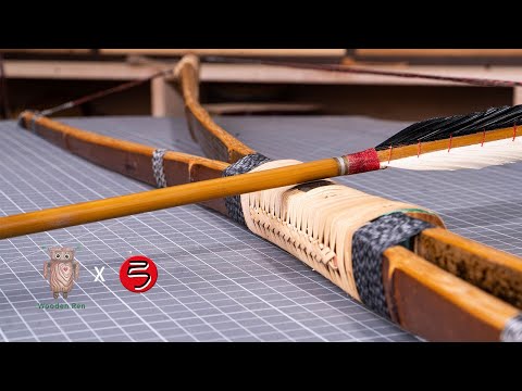 Making Bamboo Penobscot Bows | bow and arrow