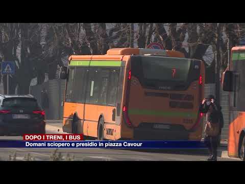 Etg - Sciopero del trasporto pubblico: oggi i treni, domani gli autobus