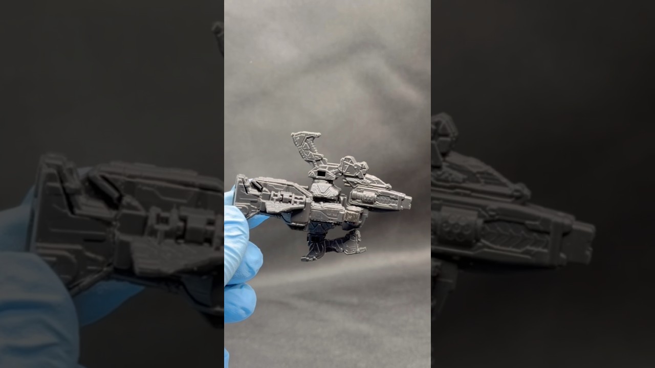 【ギャバンインフィニティ】ファーストキットのコスモギャバリオンとトリガーで変形改造#shorts #宇宙刑事#食玩