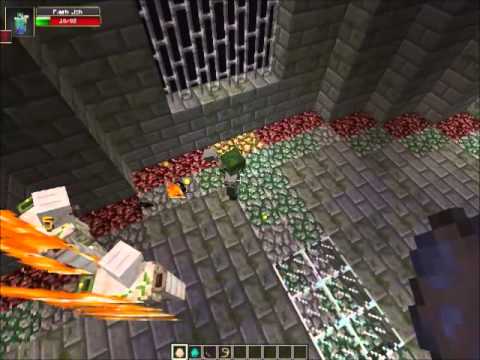 Minecraft / Mob Battles / Iron Golem vs Flesh Lich