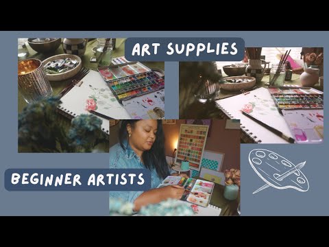 WHAT ARE SOME ESSENTIAL ART SUPPLIES FOR BEGINNER ARTISTS?