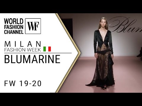 Blumarine fw 19-20 Milan Fashion week