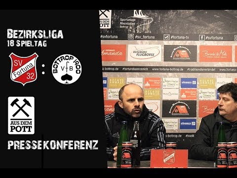 Pressekonferenz nach dem Derby gegen VFB Bottrop! | SV Fortuna - VFB Bottrop 3:1