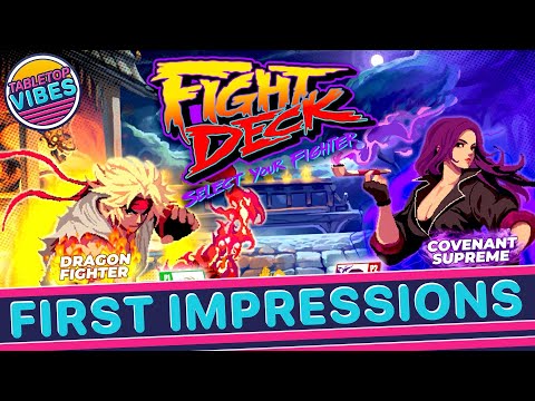 Fight Deck | An ARCADE STYLE Fighter Game... for Tabletop! | First Impression Review