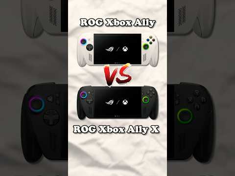 ¿Cuál es la diferencia? Nuevo ROG Xbox Ally/X