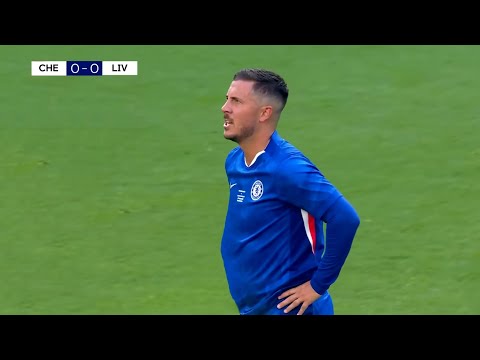 EVEN AT 120KG, EDEN HAZARD SHOCKED THE WORLD WITH HIS SKILLS IN THIS LEGEND MATCH