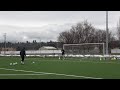 Kael McGowan Keeper Training with Vito Higgins