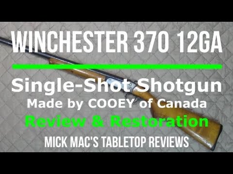 CLASSIC WINCHESTER MODEL 1200  REVIEW AND DEMO.