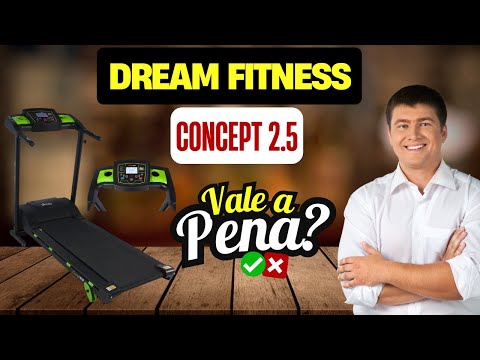 Análise Completa Esteira Eletrônica Dream Fitness CONCEPT 2 5   Vale a Pena?