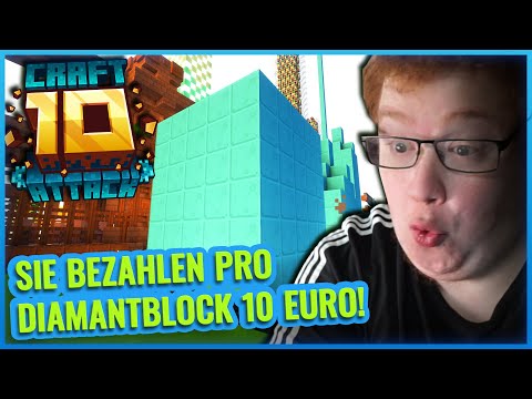 TRYMACS & UNSYMPATISCHTV  KAUFEN ALLE meine DIAMANTBLÖCKE! | Craft Attack 10 #08