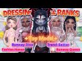 Dressing As EVERY RANK In Dress To Impress MASTER Servers Roblox