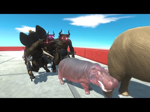 Escape from Deadly Minotaur -Animal Revolt Battle Simulator