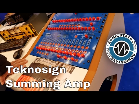 MESSE 2017: Teknosign have a New Summing Amp. It's Lovely.