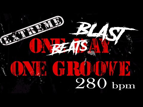 EXTREME DRUM TRACK SERIES ONE GROOVE 280 Bpm