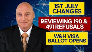 Australian Immigration News 28th June. July 1 Changes, W&H 462 Visa Ballot opens for India + more