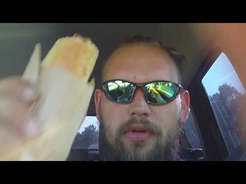 V-TV_0023 - Part 11 - Kører til Nakskov med hund og spiser pølse på statoil