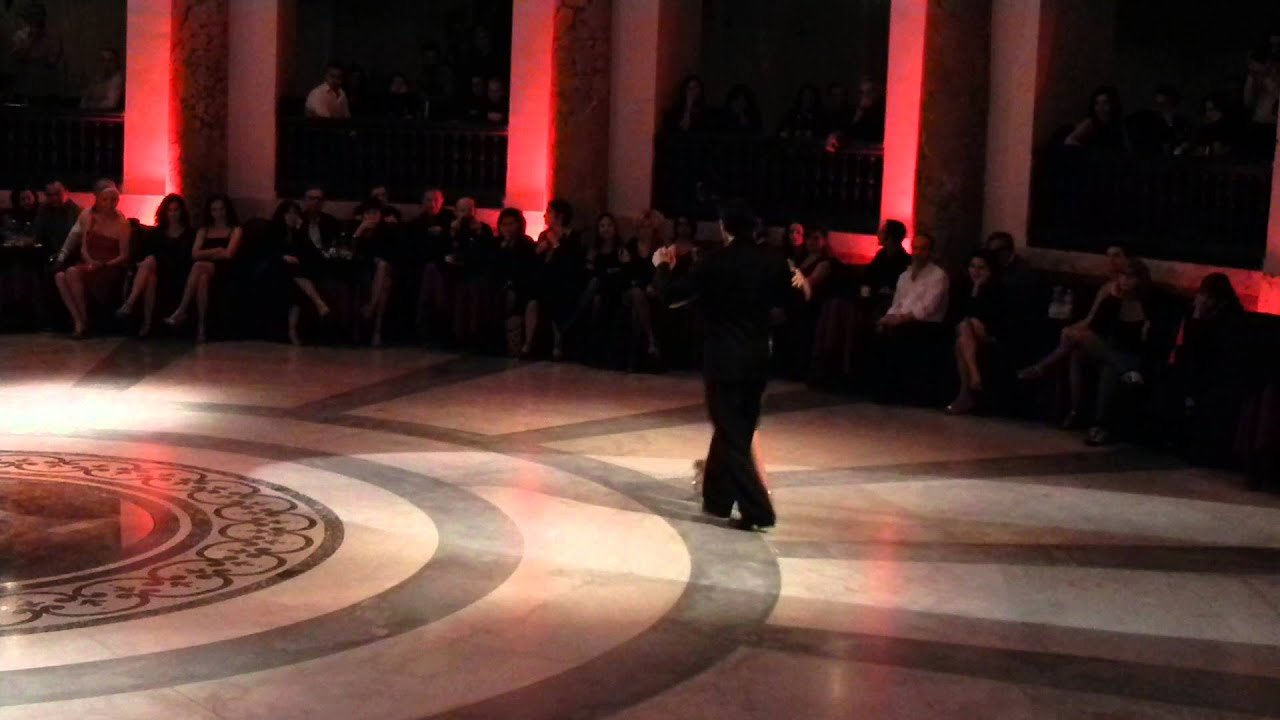 Performance by Giuseppe Bianchi y Sabina Cipolla al Teatro Salone Margherita Tango Napoli