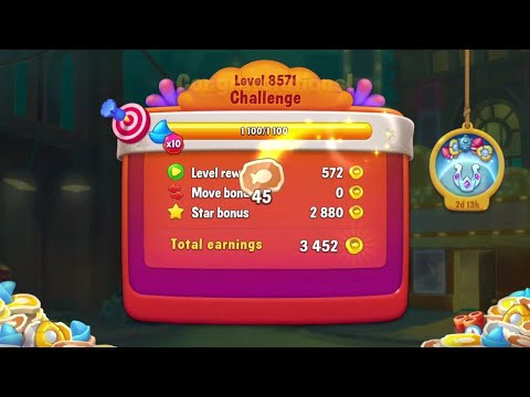 @Fishdom Win Strikes Level 8562 - Special Level 8571 Challenge