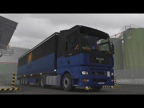 ETS 2 1.27 public beta MAN TGA  Le Havre - Paluel