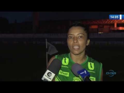 O DIA NEWS 12 03 20  UÌltimo treino do Tiradentes feminino antes da estreia no Brasileiro A2