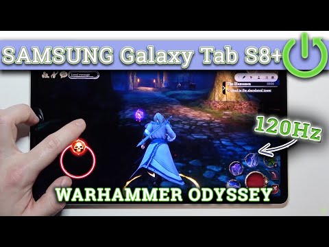 Warhammer Odyssey  Short Gameplay on SAMSUNG Galaxy Tab S8+ – Gaming Performance Test