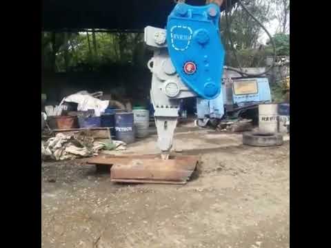 Vibro ripper work video