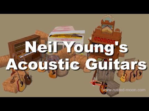 Acoustic Barn - Neil Young's acoustic guitars in one single video