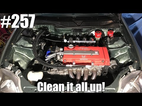 Vibrant catch can install, tidying up the engine bay!