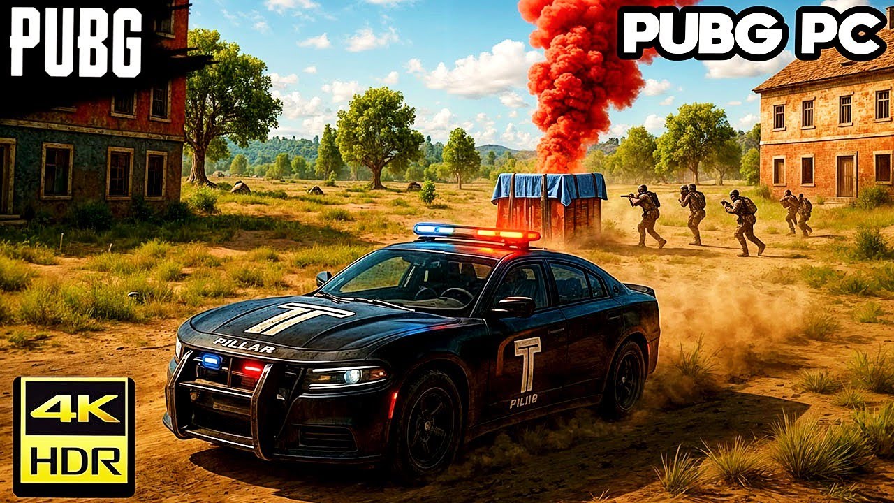 PUBG PC pero lo jugamos como si fuera GTA 6 🚓💥 (Nadie sobrevivió)