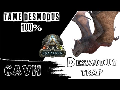 ARK Fjordur: How to tame Desmodus to 100% and trap - Desmodus trap - Desmodus tame 100%