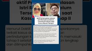 Kasus Richard Lee Naik Tahap II, Doktif Desak Penjelasan soal Istri yang Belum Tersentuh Hukum