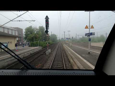 Cabview | RE1 (RRX) (local train) | Geilenkirchen - Aachen - Cologne | class 462 (Desiro HC)