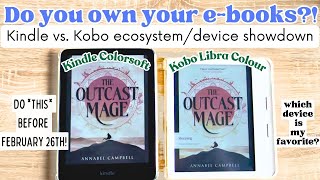 AMAZON E-BOOK POLICY CHANGE, KINDLE VS. KOBO COMPARISON (ECOSYSTEM & DEVICE) #kindle #kobo #ebooks