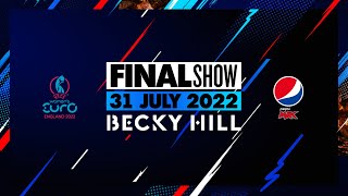 Download lagu Becky Hill x 2022 UEFA Women’s EURO Final Show presented by PepsiMAX mp3 Download lagu Becky Hill x 2022 UEFA Women’s EURO Final Show presented by PepsiMAX mp3