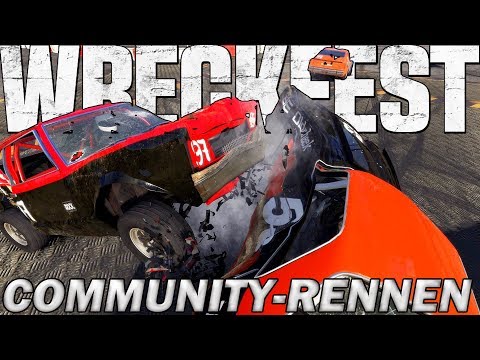 WRECKFEST Multiplayer #22 LIVE 🚘 Community Rennen I Destruction Derby
