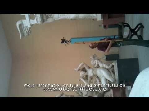 Fujara Overtone Flute In Tegners Museum