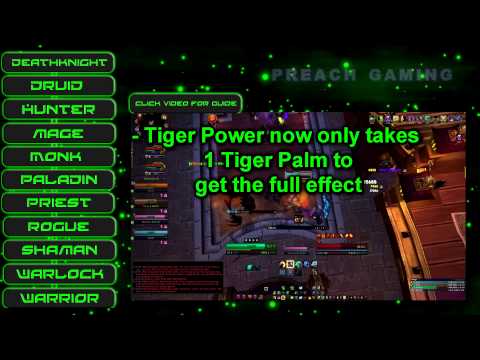 Patch 5.1 Class Changes - All classes