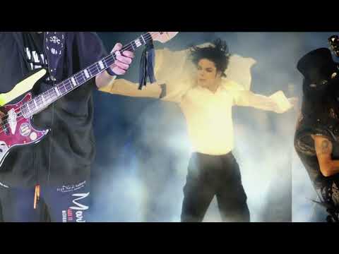 Michael Jackson ft. James Hetfield -Metallica- - Give In To Me - Welcome Home - MASHUP - Bass Cover