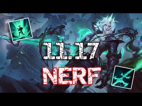 11.17 PATCH VIEGO NERF - ALL CHANGES