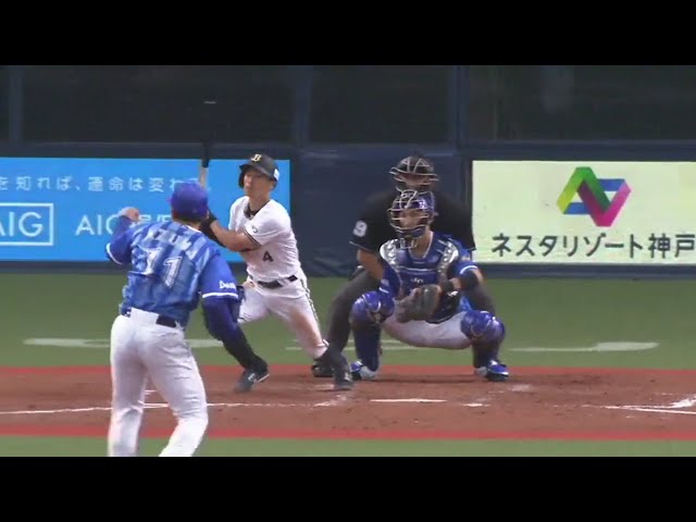 【4回裏】キャプテンが帰ってきた!! バファローズ・福田の勝ち越し打!! 2019/6/6 B-DB
