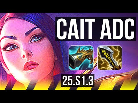 CAITLYN & Sona vs VARUS & Soraka (ADC) | 8/1/8, Godlike | EUW Diamond | 25.S1.3