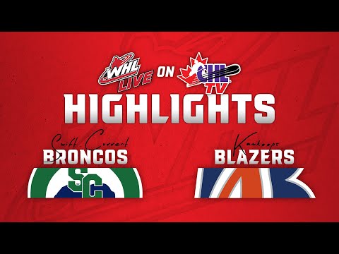 Swift Current Broncos at Kamloops Blazers 01/31 | WHL Highlights 2024-25