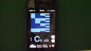 Video thumbnail for Peterson iStroboSoft iphone tuner application by ADDICTED TO GEAR